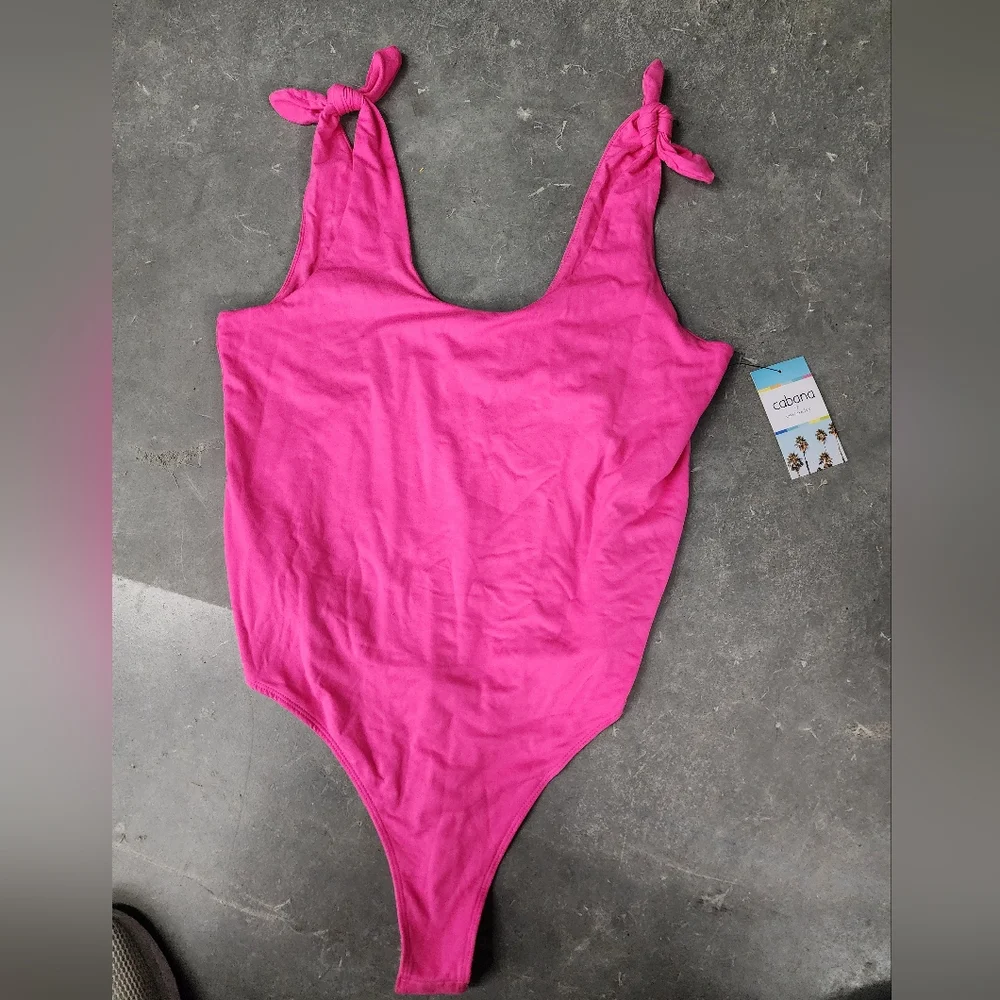 Hot Pink Bodysuit - Picture 1 of 5